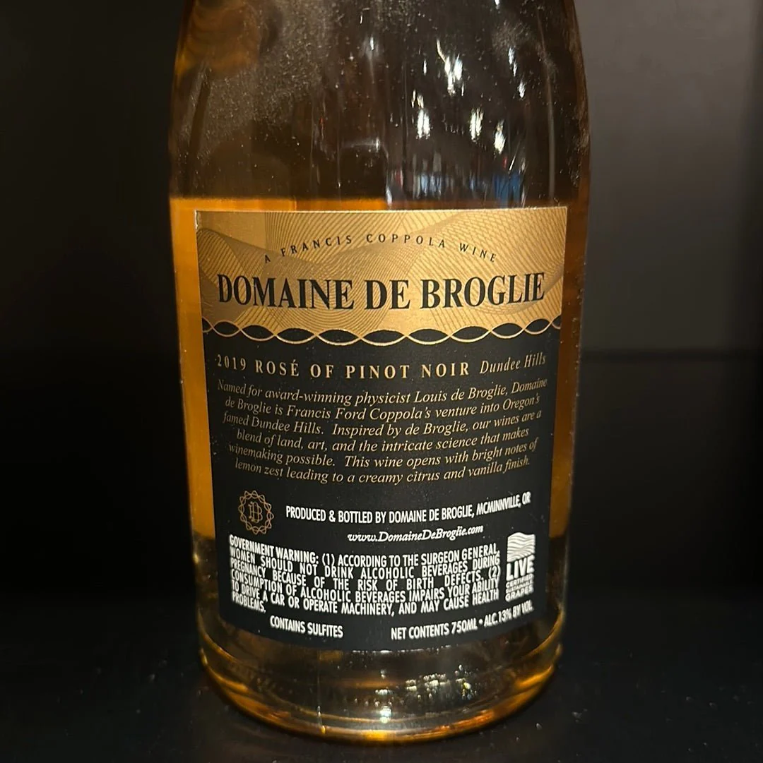 Domaine De Broglie 2019 Rosé of Pinot Noir - Image 2
