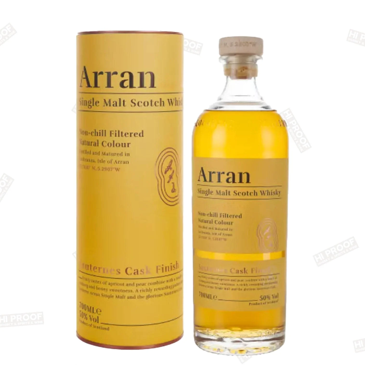 Arran Single Malt Sauternes Cask Scotch Whiskey