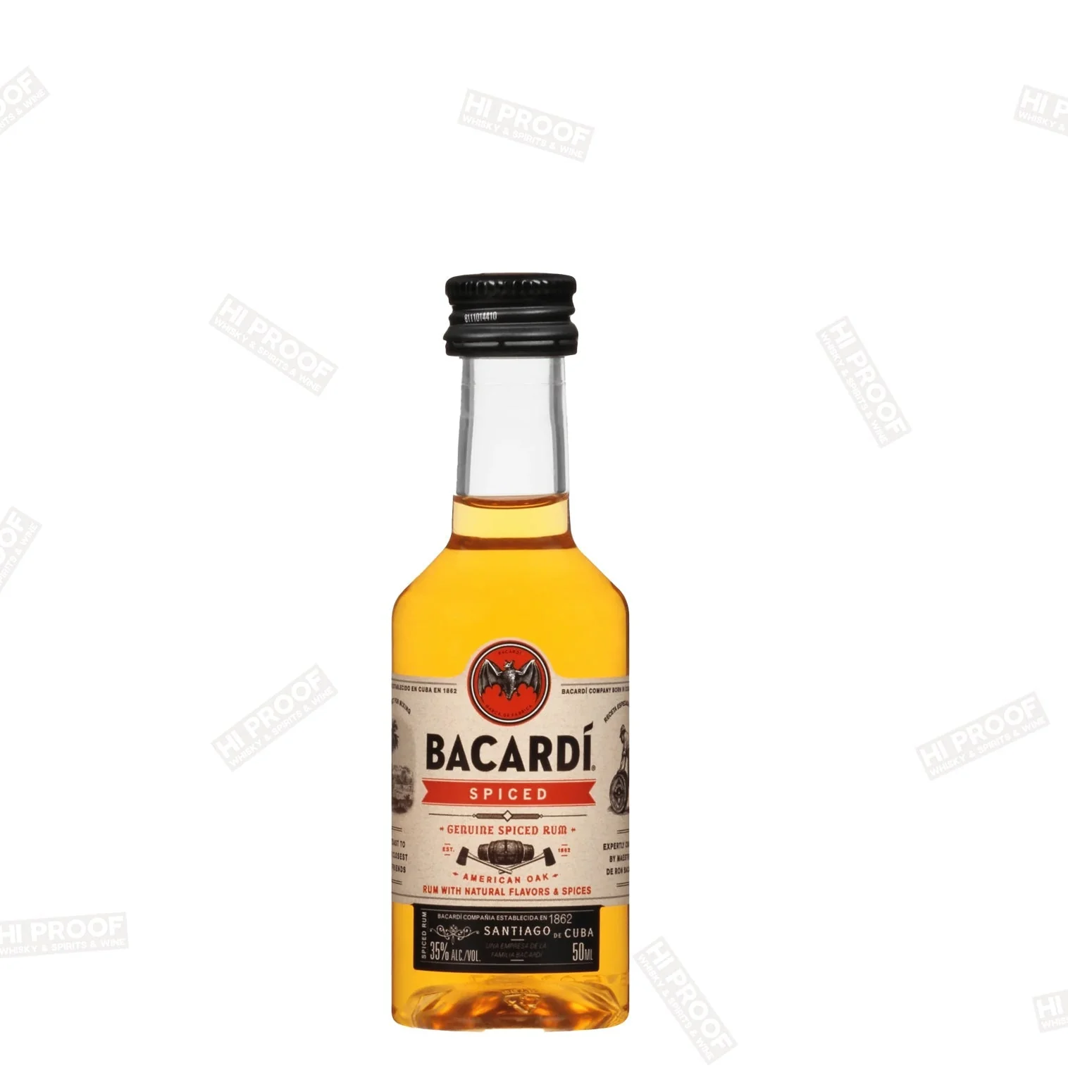 Bacardi Spiced Rum 50ml