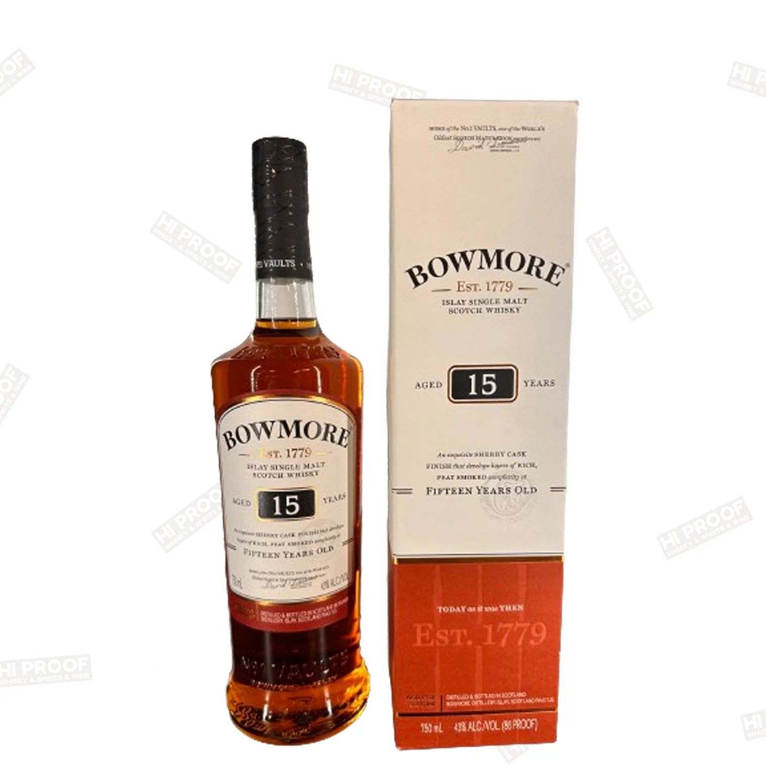 Bowmore 15 Year Old Single Malt Scotch Whisky