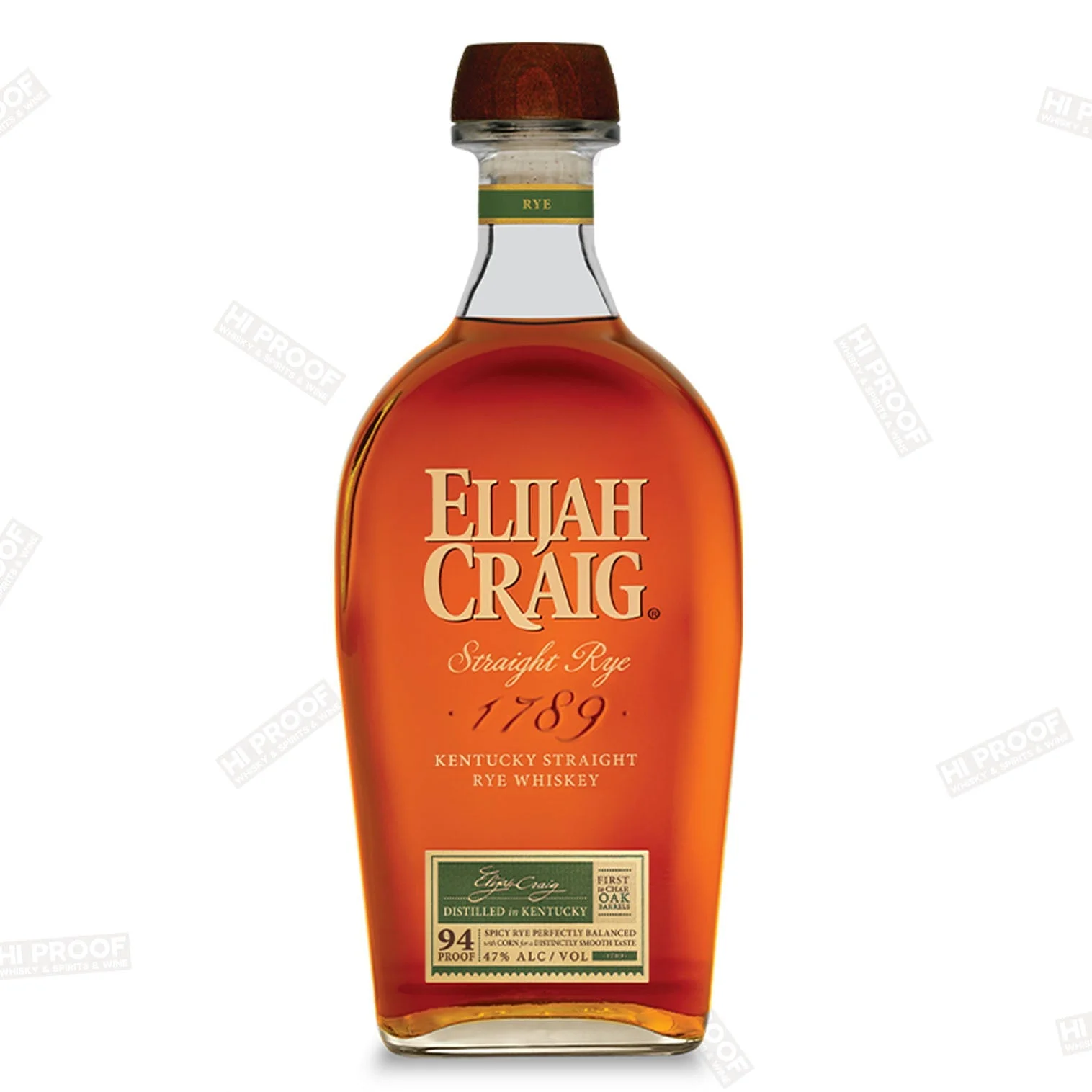 Elijah Craig Straight Rye 1.75l