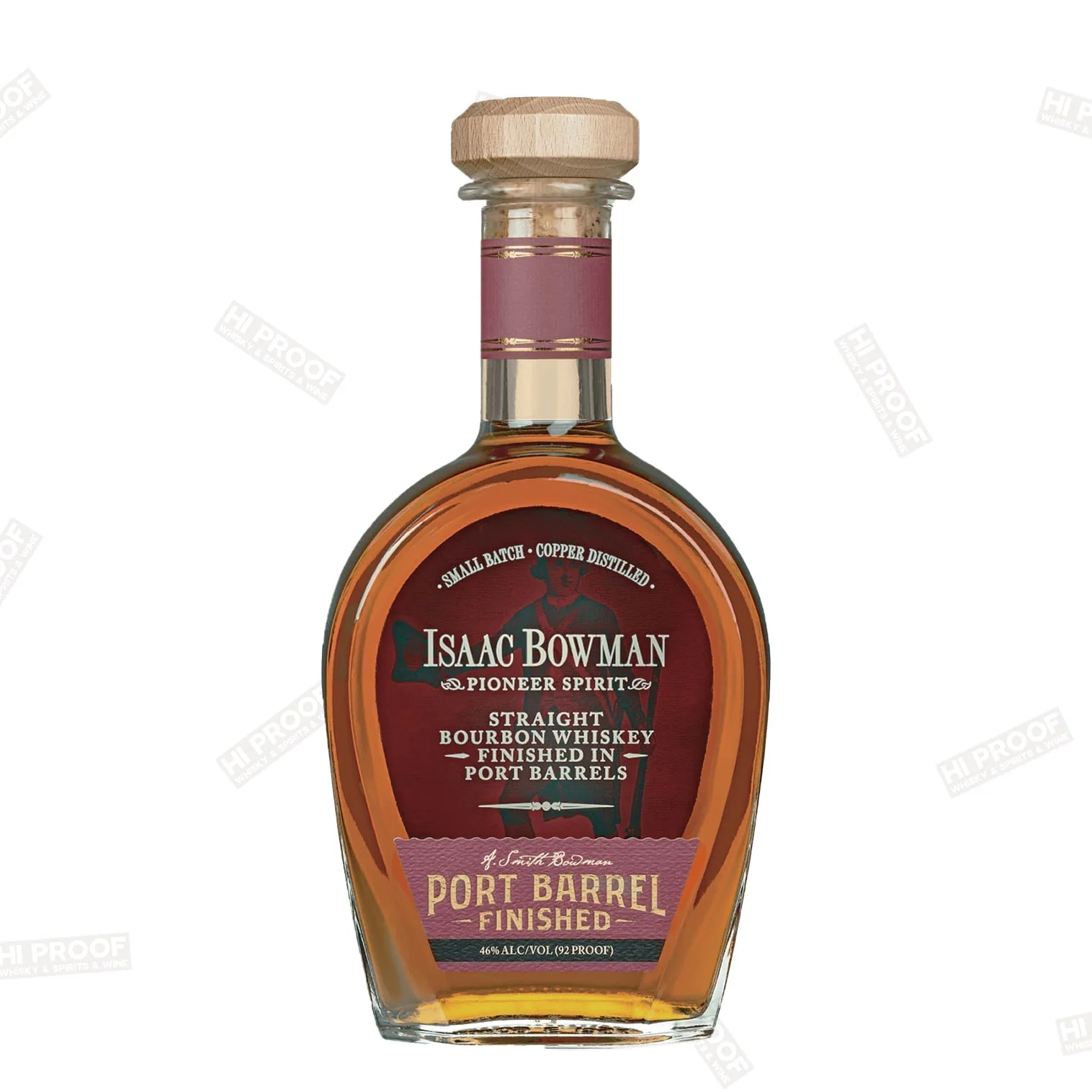 Issac Bowman Port Barrel Finished Bourbon 750ml