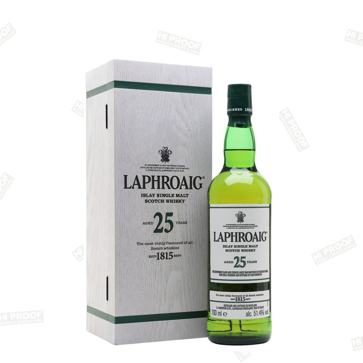 Laphroaig 25 Year Old Single Malt Scotch Whisky