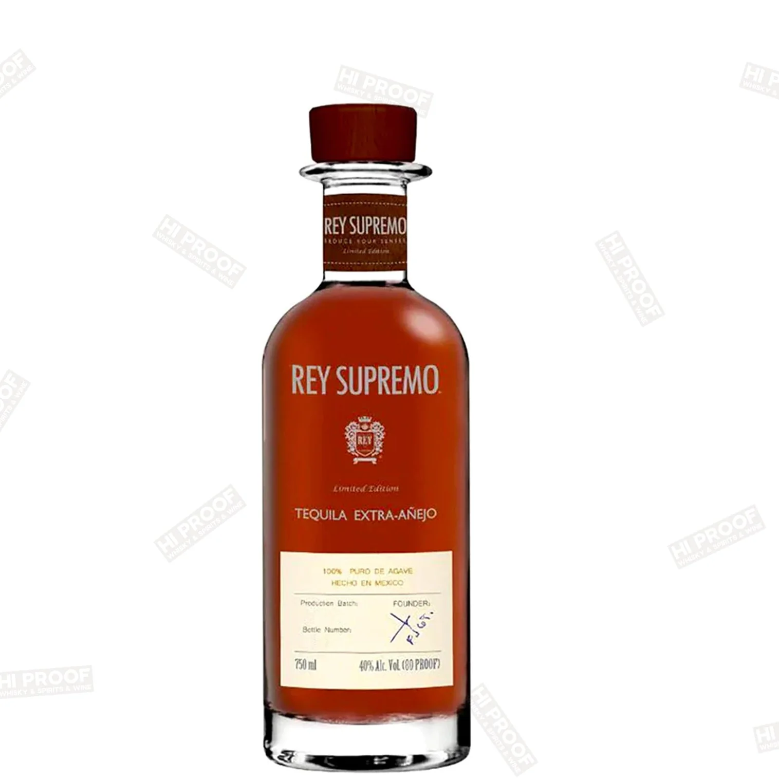 Rey Supremo Tequila Gran Reserva Extra Anejo