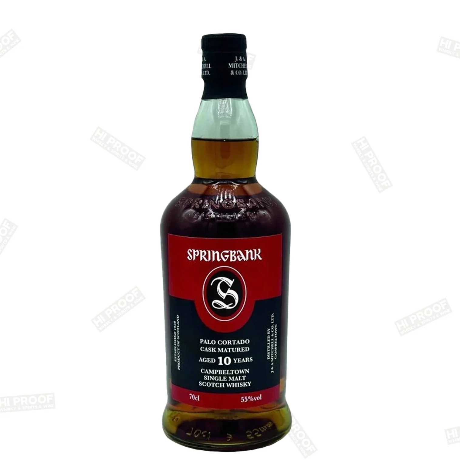 Springbank 10 Year Old Palo Cortado Cask Strength 110 Pf