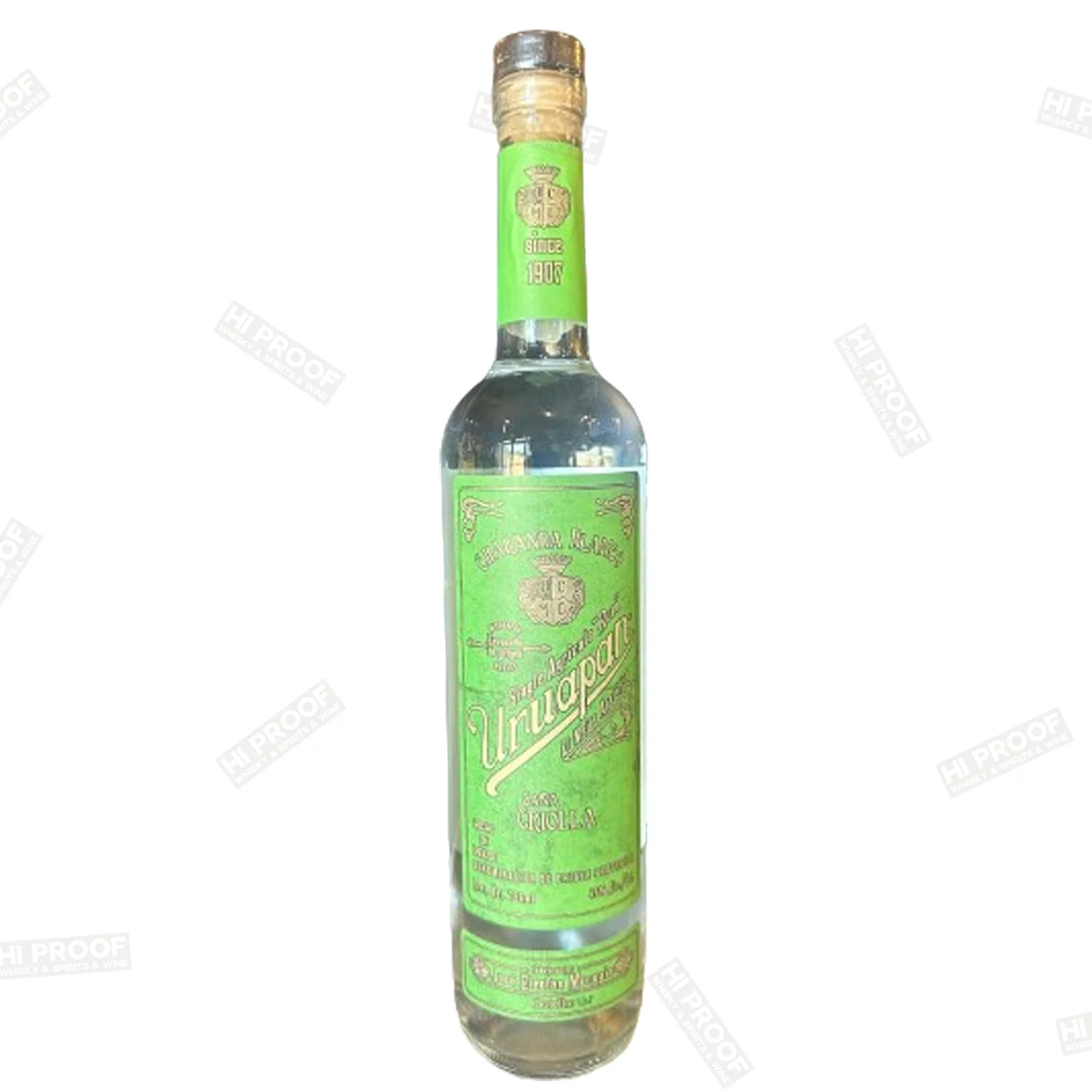 Uruapan Charanda Single Cana Criolla Blanco 750ml