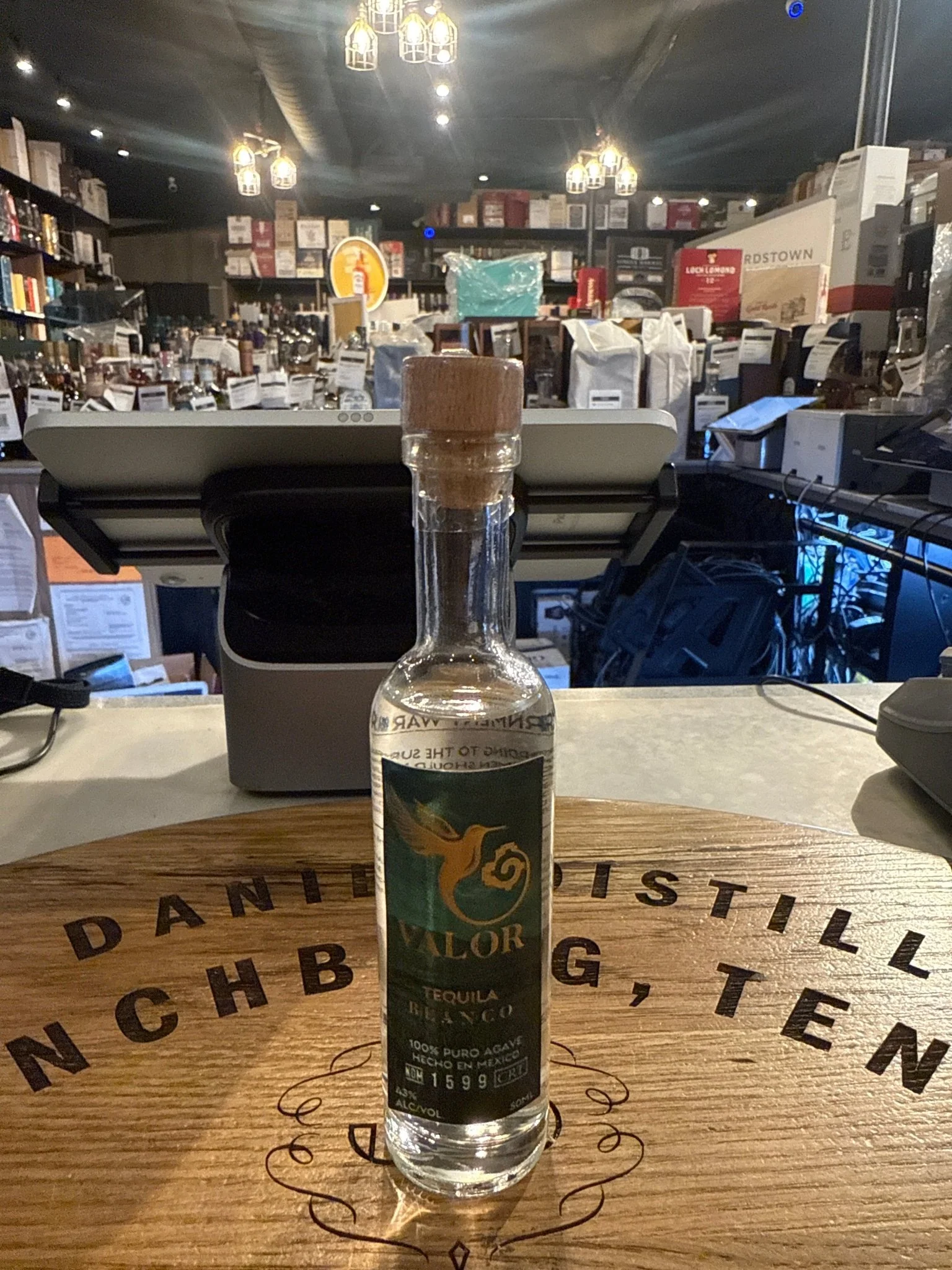 Valor Blanco Tequila Batch 2 43%alc 50ml (Mini)