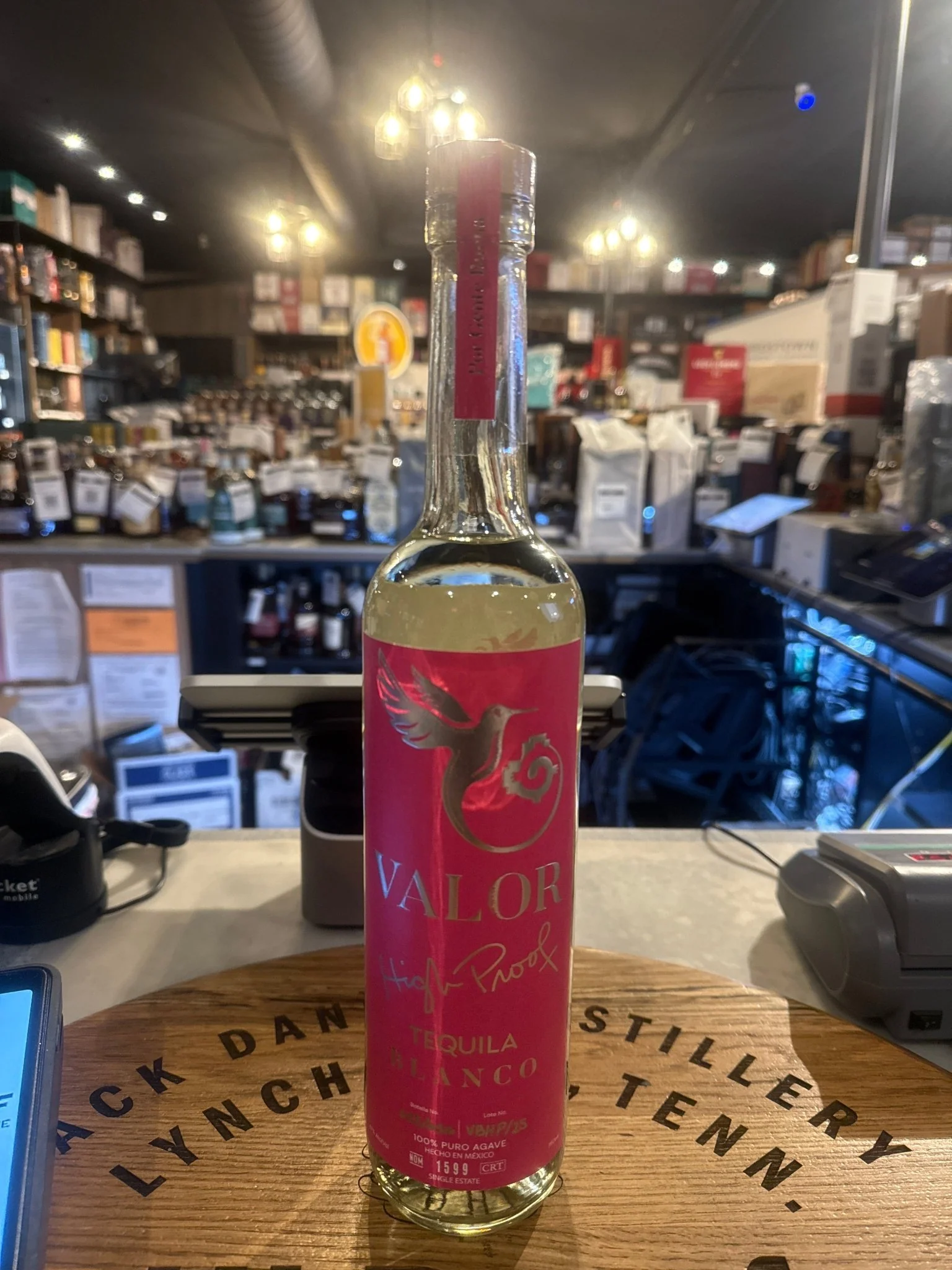 Valor High Proof Blanco Tequila 47% Alc 750ml