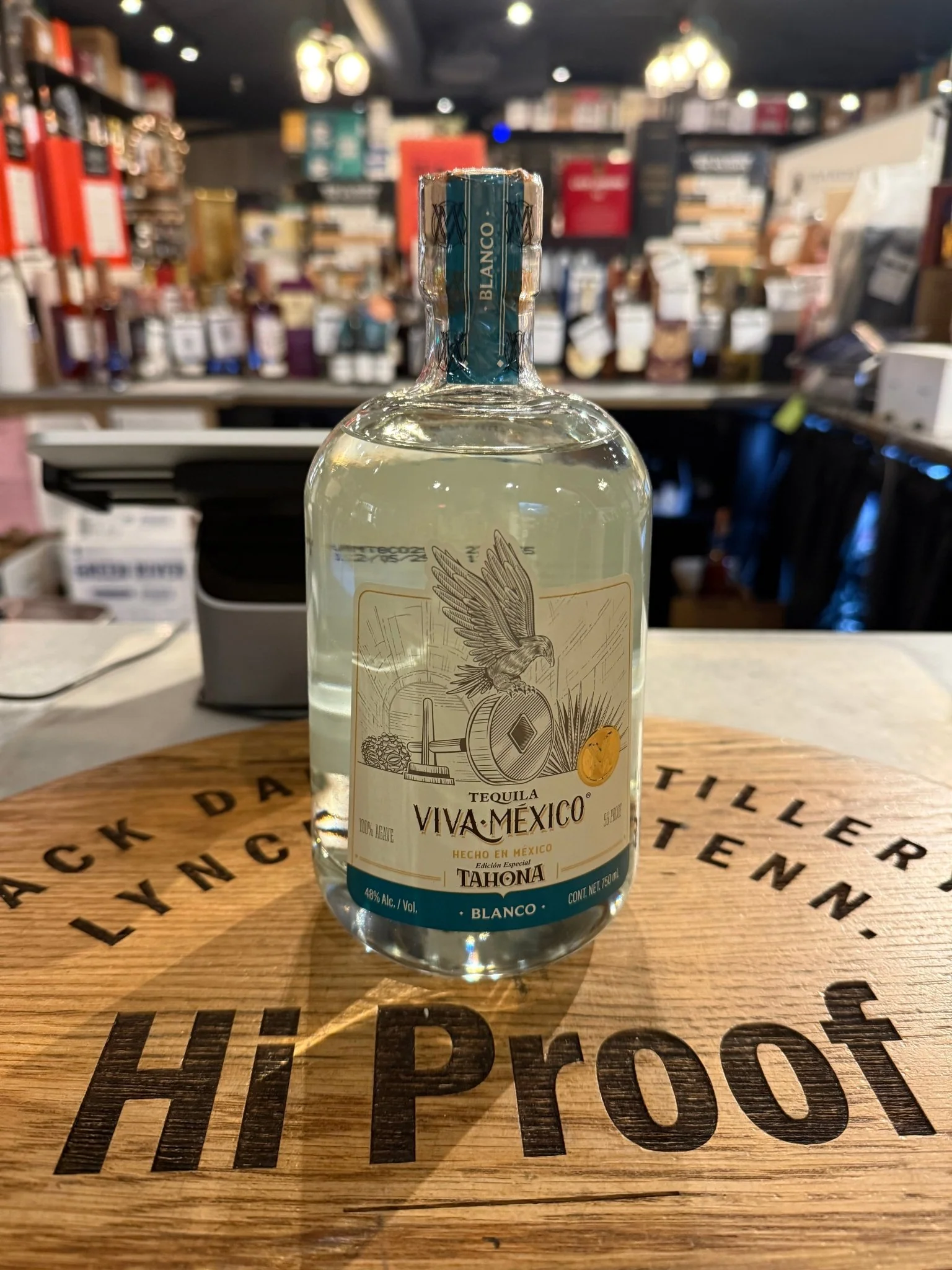 Viva Mexico Tahona Blanco Tequila 750 ml