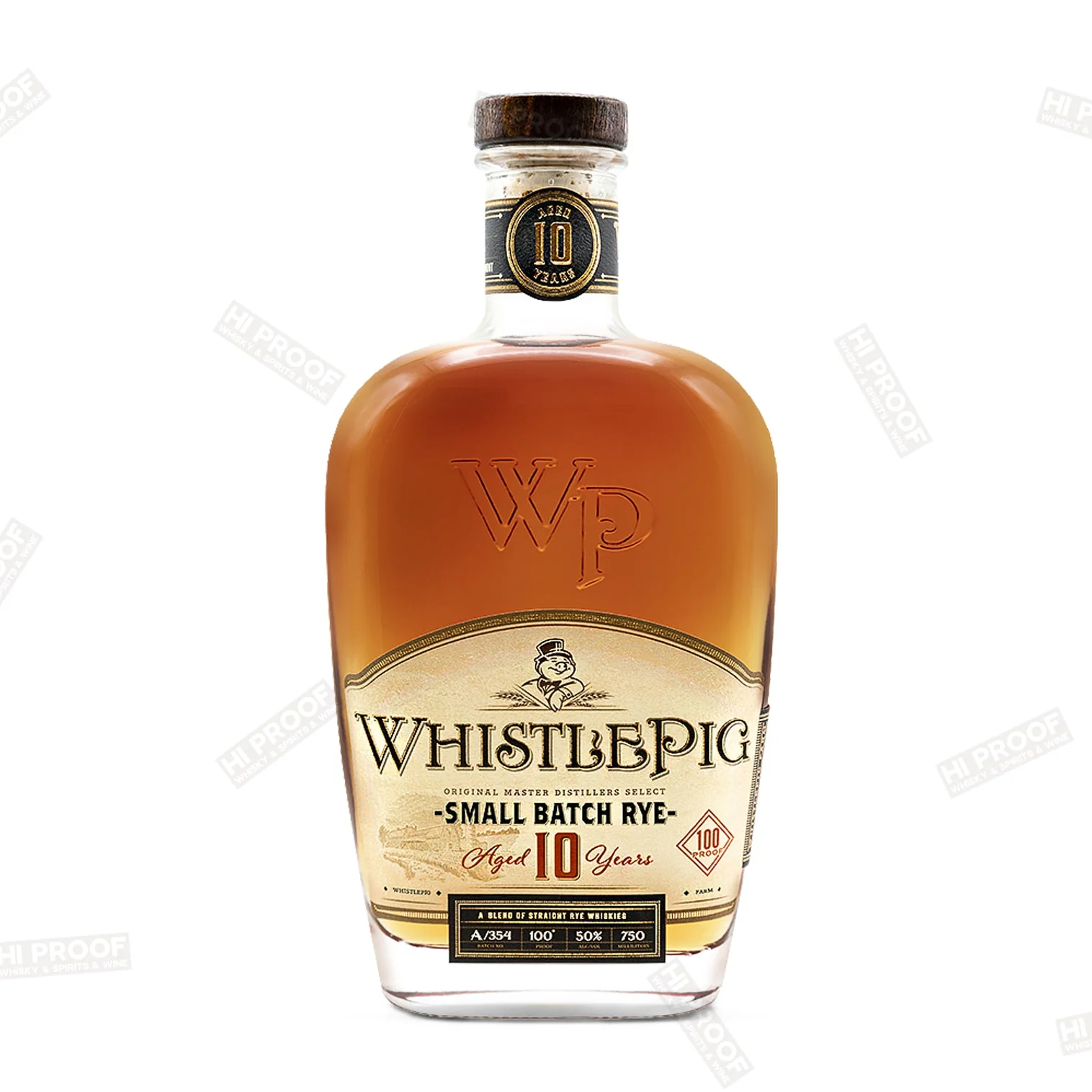 Whistlepig 10 Year Old Straight Rye Whiskey 750ml