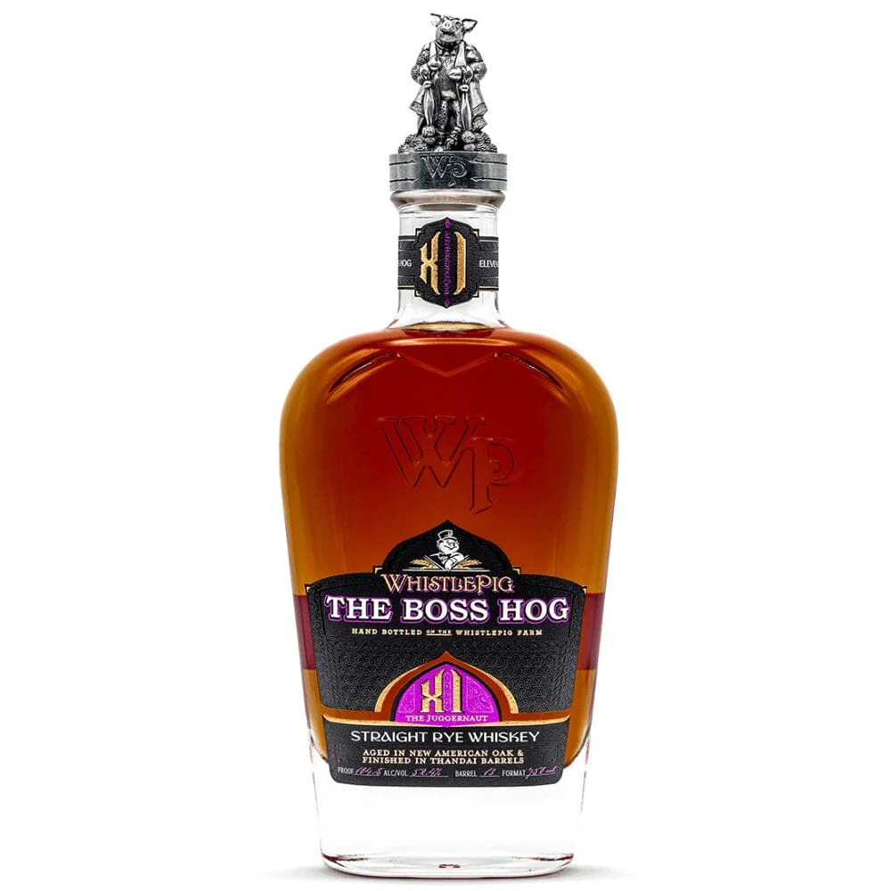Whistlepig the Boss Hog Whiskey Straight Rye the Juggernaut XI Limited Edition Vermont 750 104.5