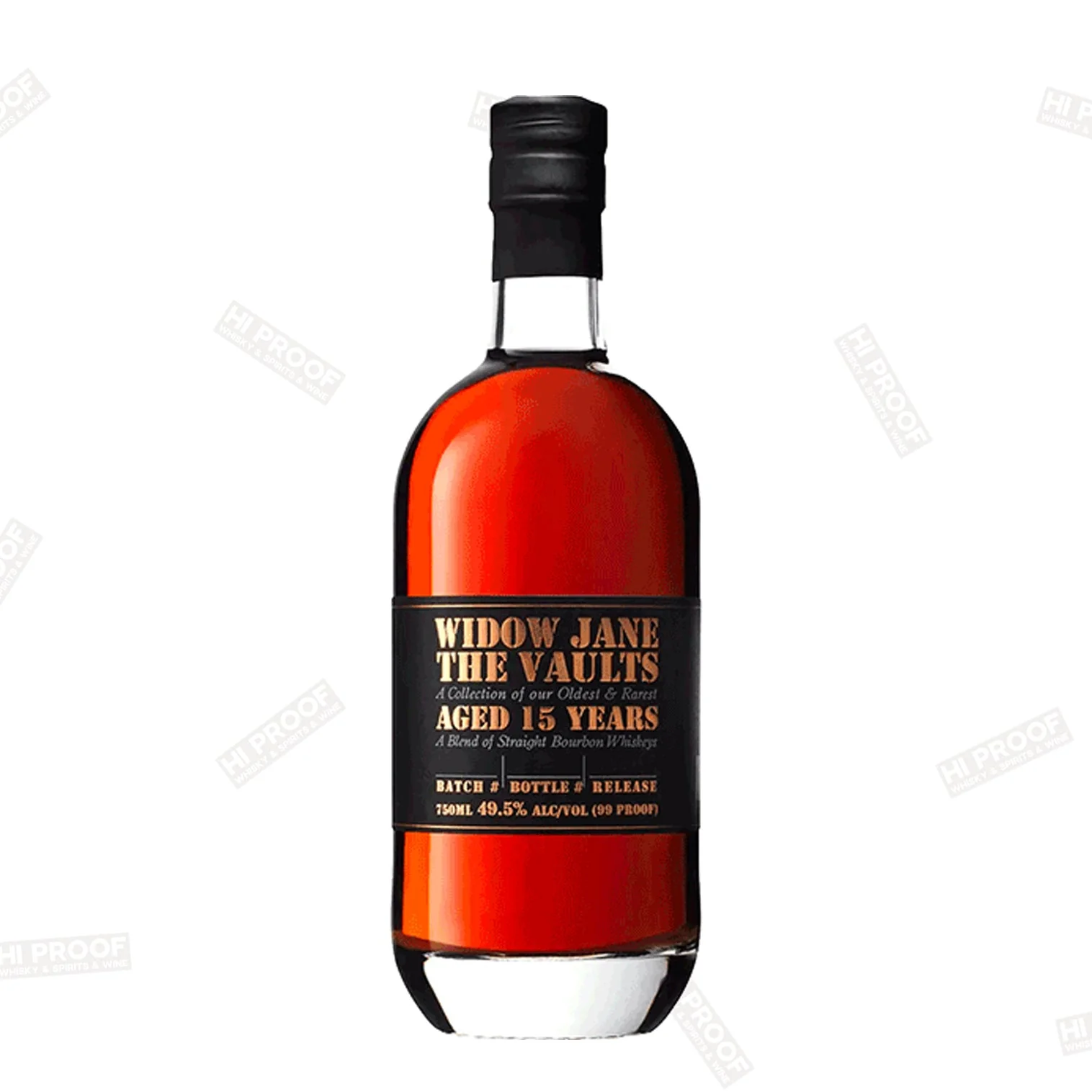 Widow Jane the Vaults 15 Year Old Straight Bourbon Whisky