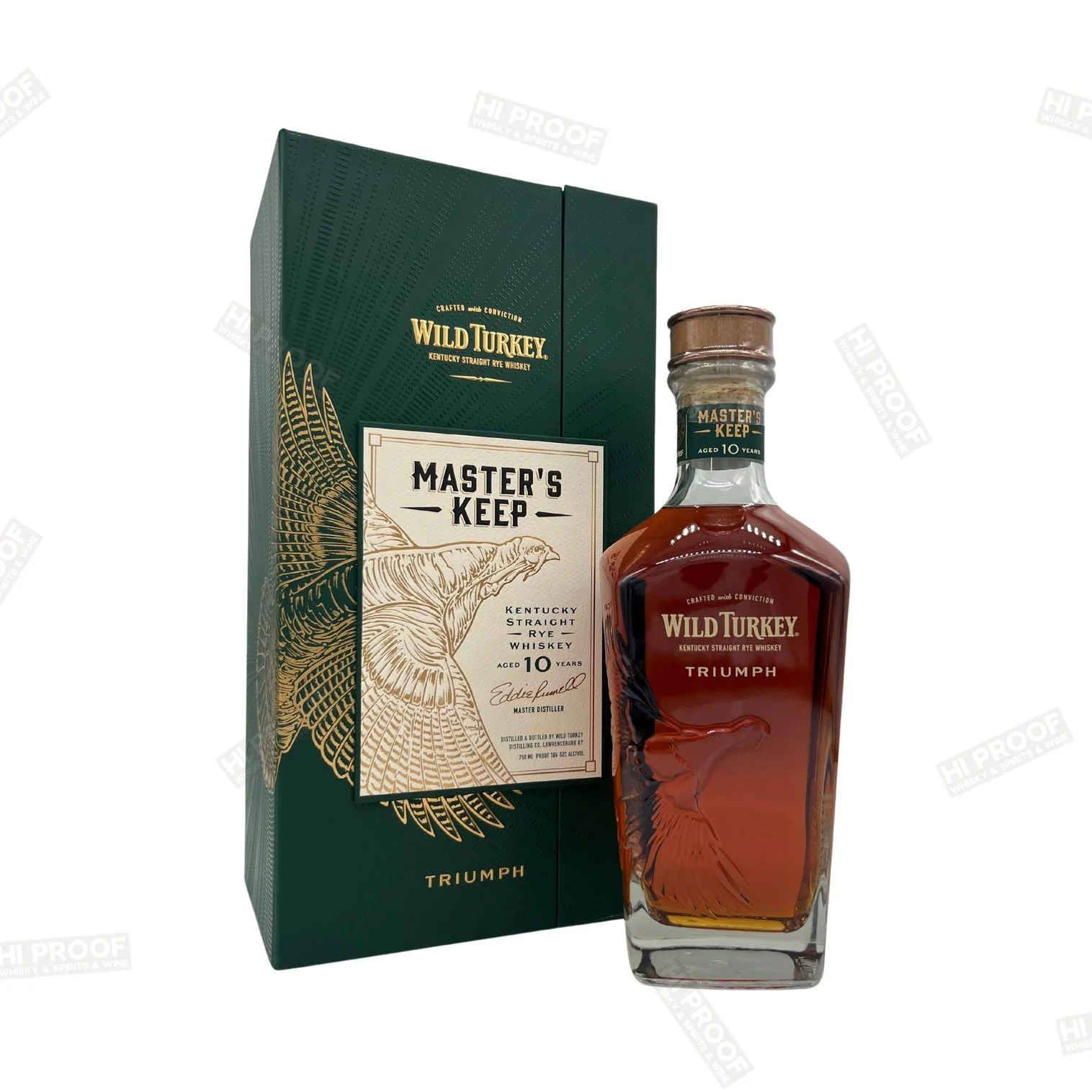 Wild Turkey Master's Keep Triumph 10 Year Rye Whiskey 750ml
