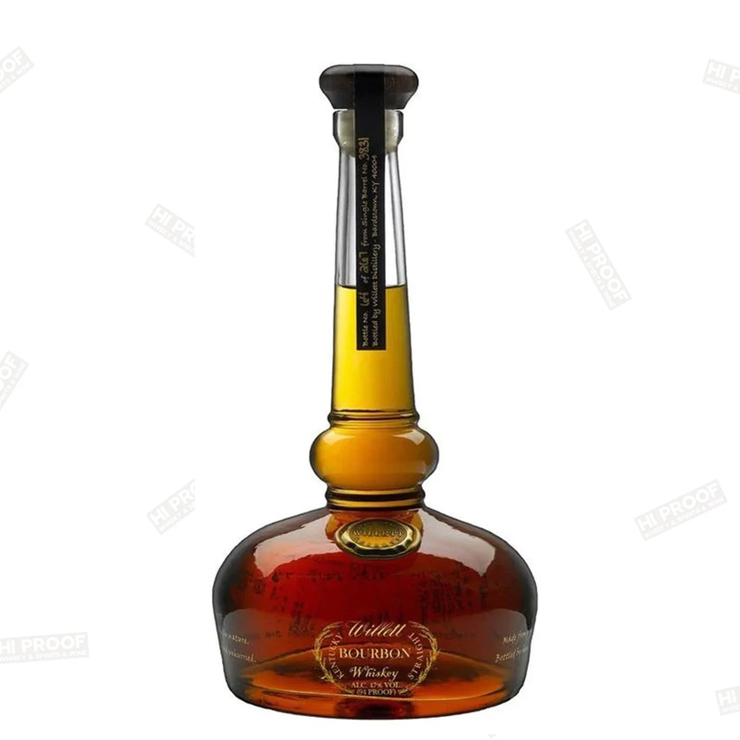 Willett Pot Still Reserve Bourbon Whiskey 750ml 94 Proof - Kentucky Small Batch in Unique Pot Still Bottle