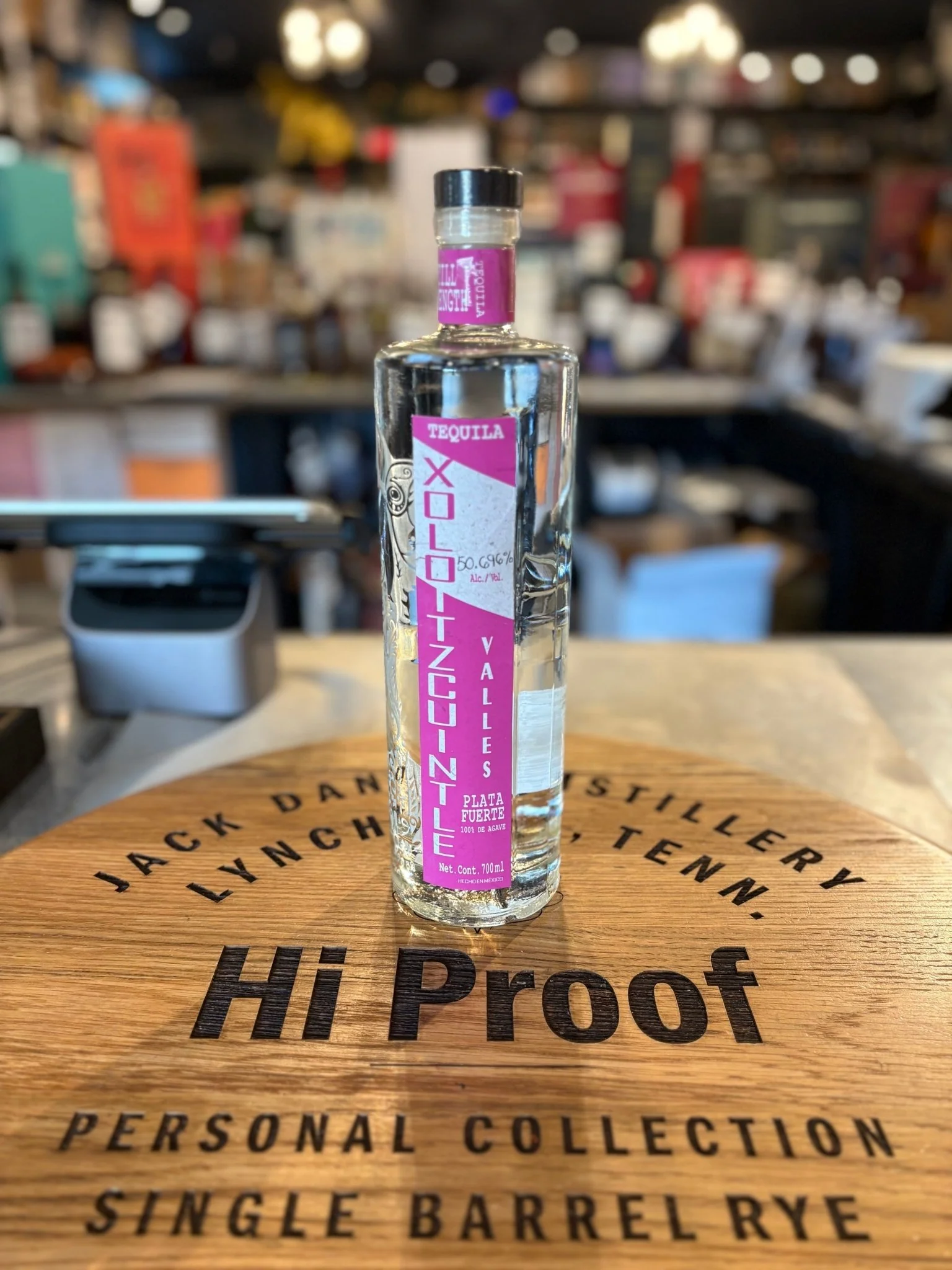 Xoloitzcuintle Plata Fuerte "valles" Tequila 700ml