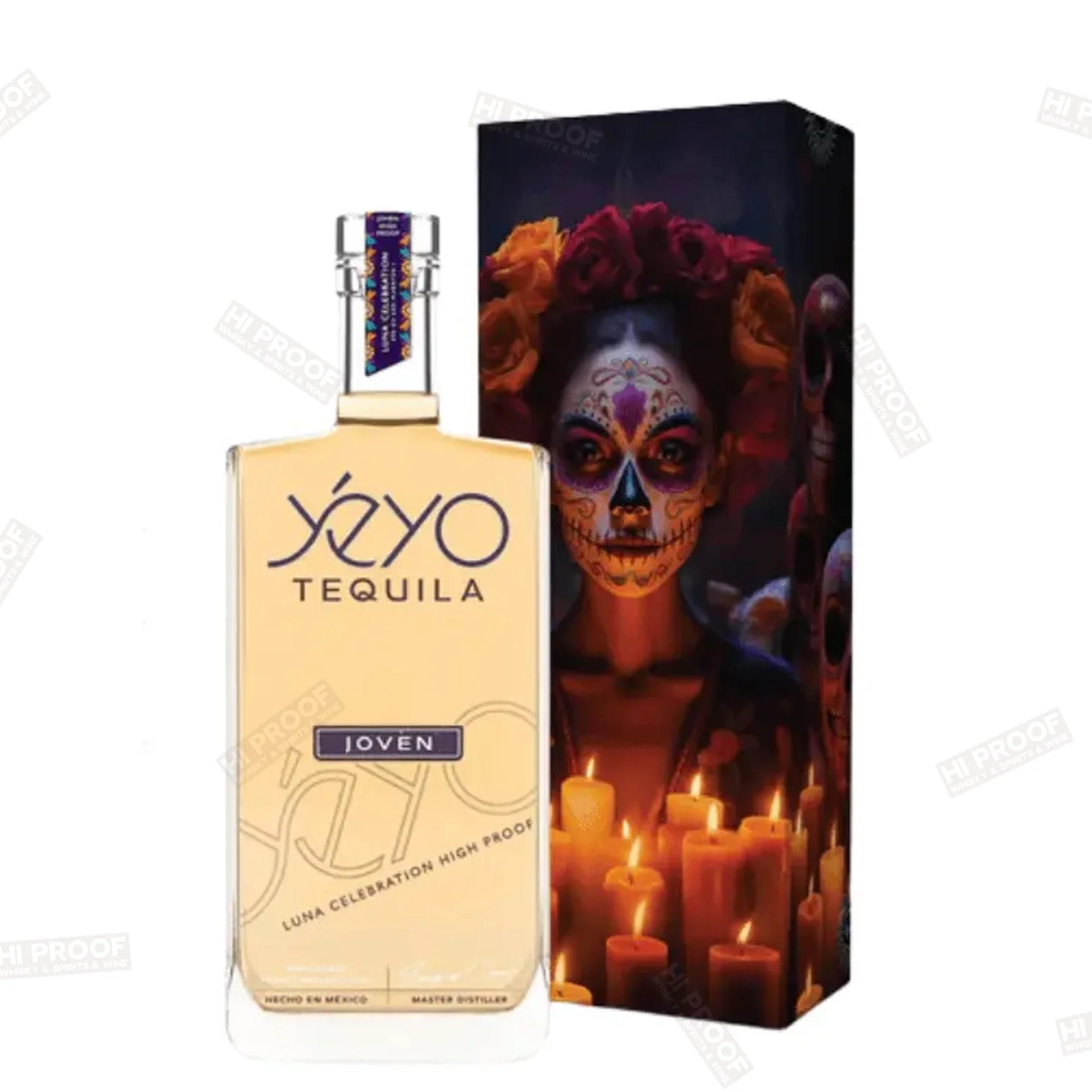 Yeyo Day of the Dead: Luna Joven Tequila 750ml