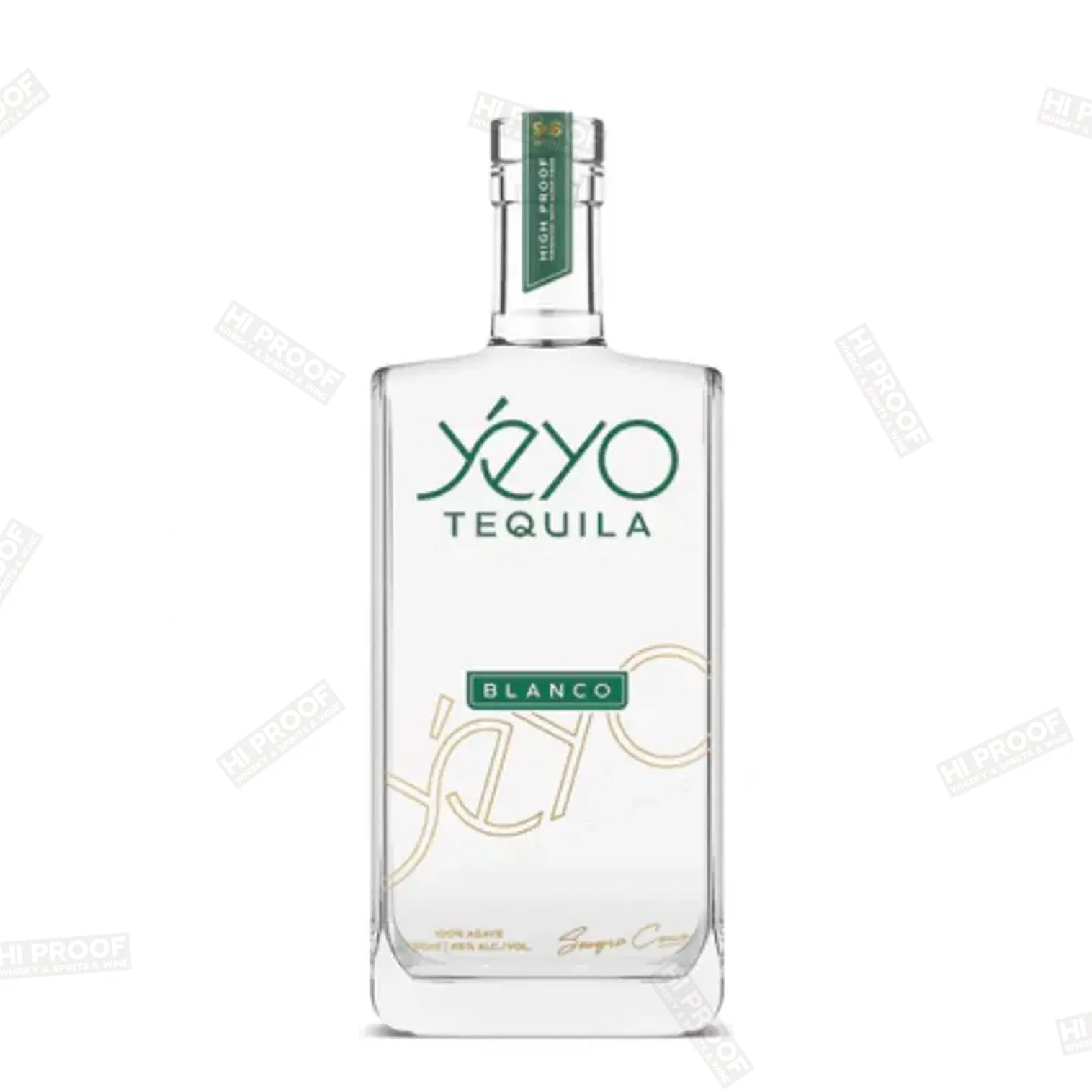 Yeyo High Proof Blanco 96 Proof High Proof Tequila 750ml